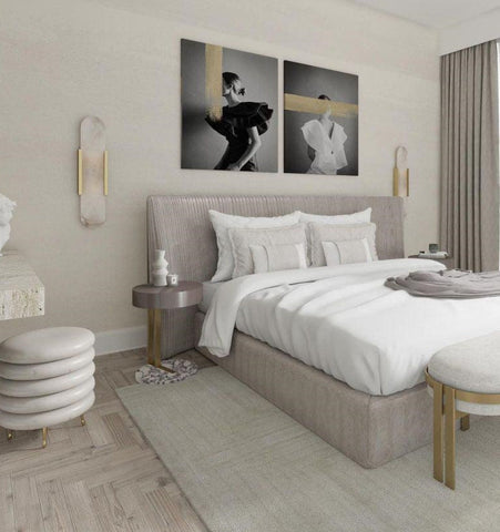 Melange Elongated Alabaster Wall Lamp - NexioPick