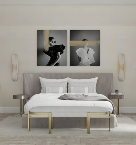 Melange Elongated Alabaster Wall Lamp - NexioPick