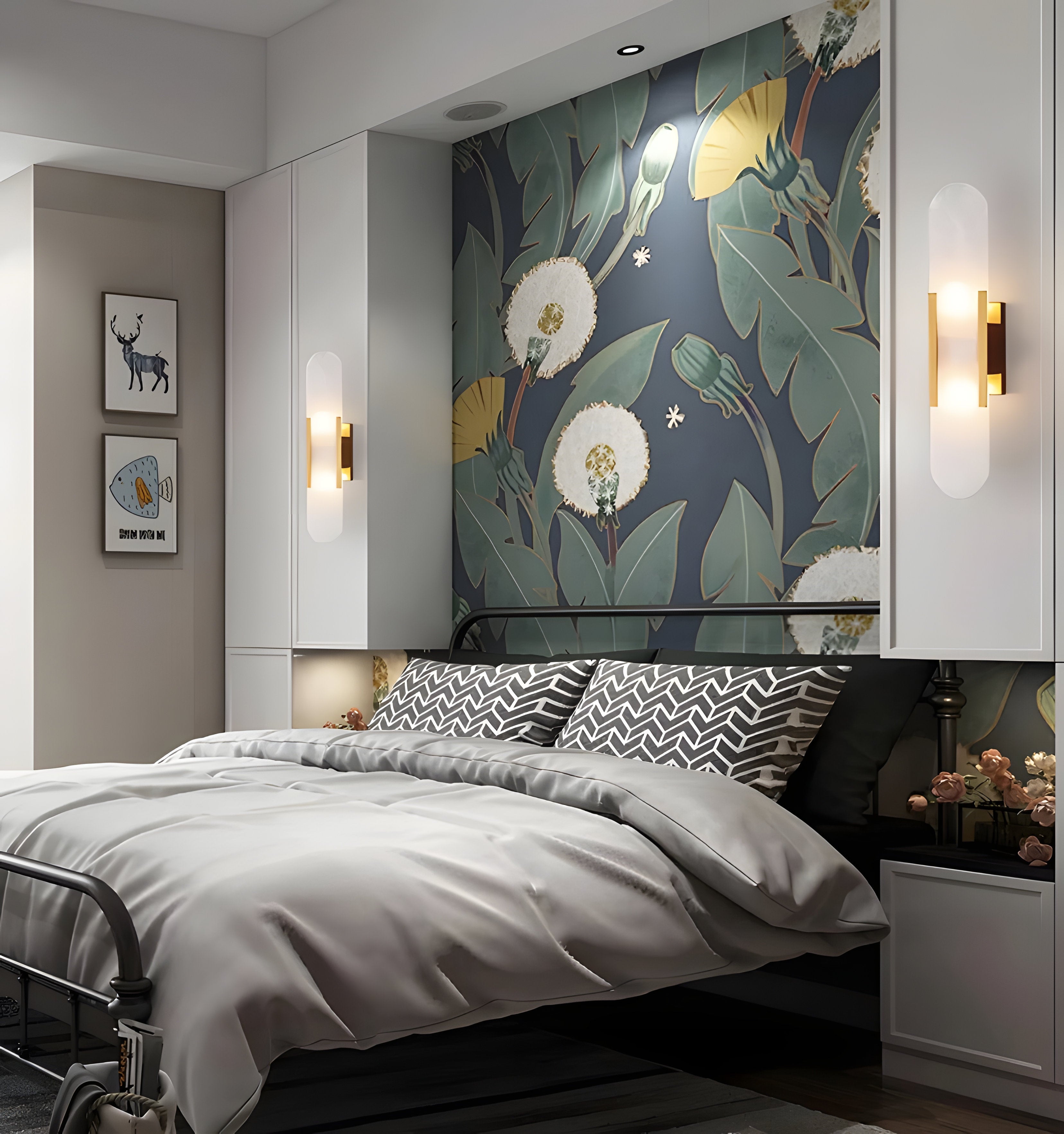 Melange Elongated Alabaster Wall Lamp - NexioPick