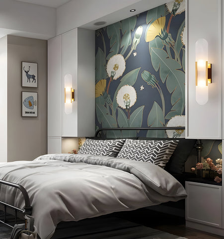 Melange Elongated Alabaster Wall Lamp - NexioPick