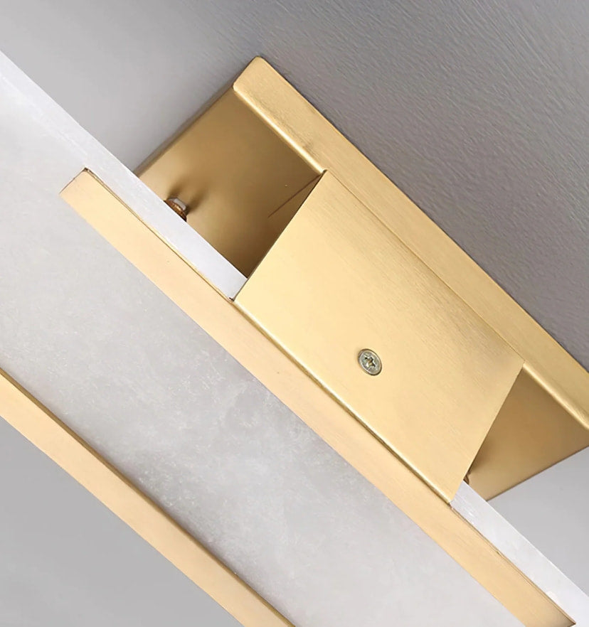 Melange Elongated Alabaster Wall Lamp - NexioPick