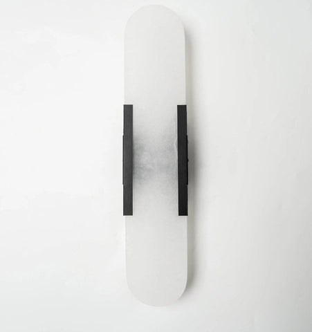 Melange Elongated Alabaster Wall Lamp - NexioPick