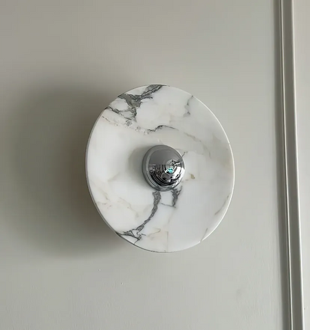 Messier Marble Rechargeable Wall Lamp - NexioPick
