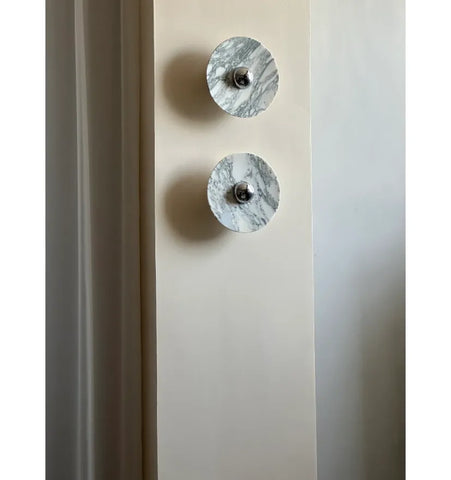 Messier Marble Rechargeable Wall Lamp - NexioPick