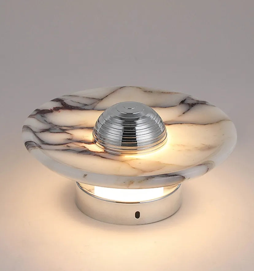 Messier Marble Rechargeable Wall Lamp - NexioPick