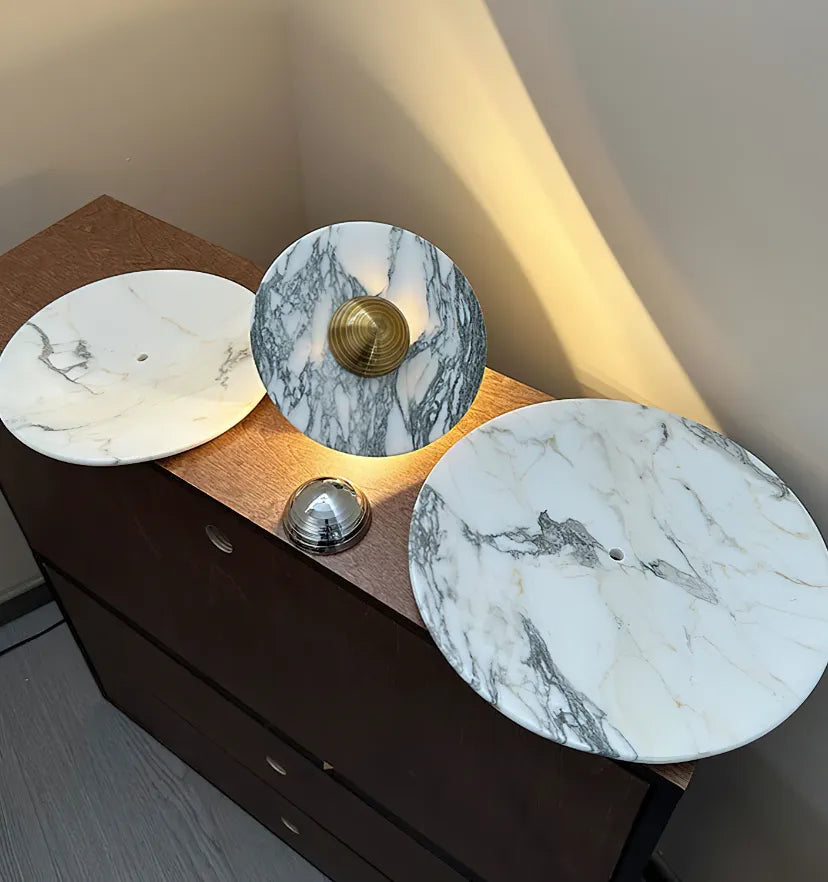 Messier Marble Rechargeable Wall Lamp - NexioPick