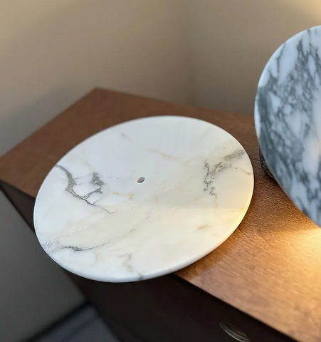 Messier Marble Rechargeable Wall Lamp - NexioPick