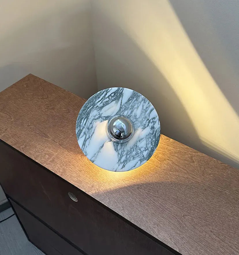 Messier Marble Rechargeable Wall Lamp - NexioPick