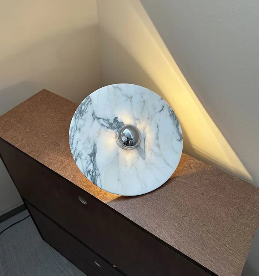 Messier Marble Rechargeable Wall Lamp - NexioPick