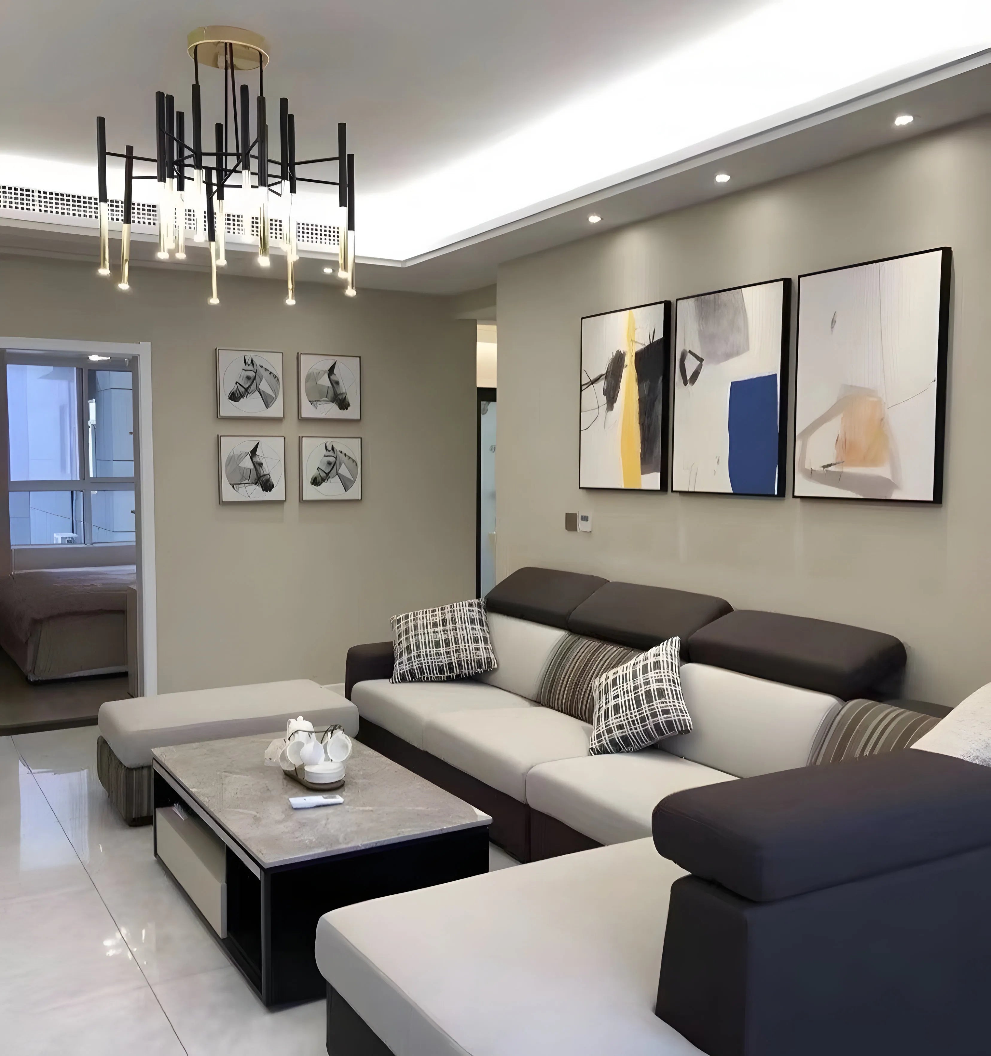 Metal Tubular Chandelier - NexioPick