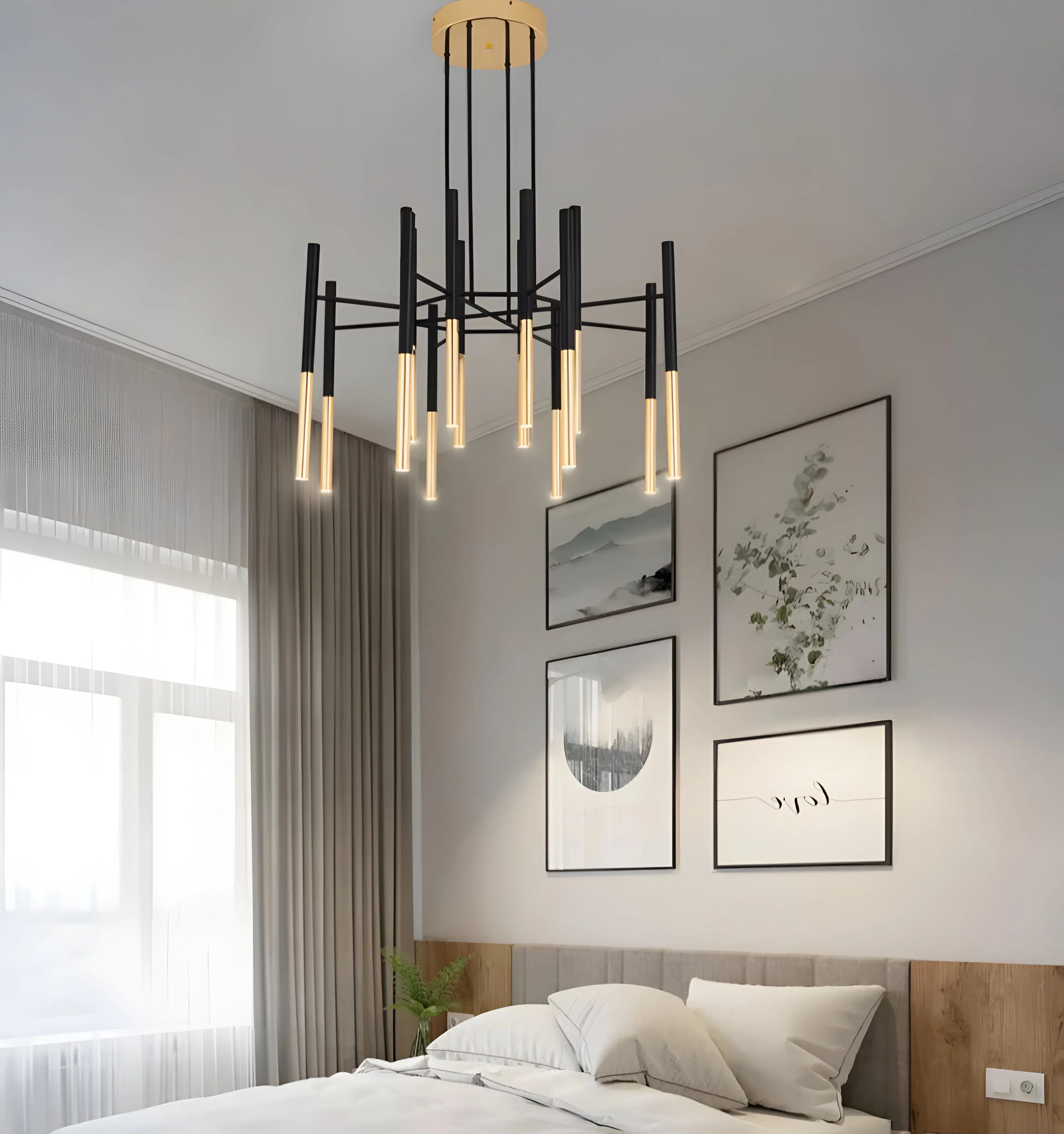 Metal Tubular Chandelier - NexioPick