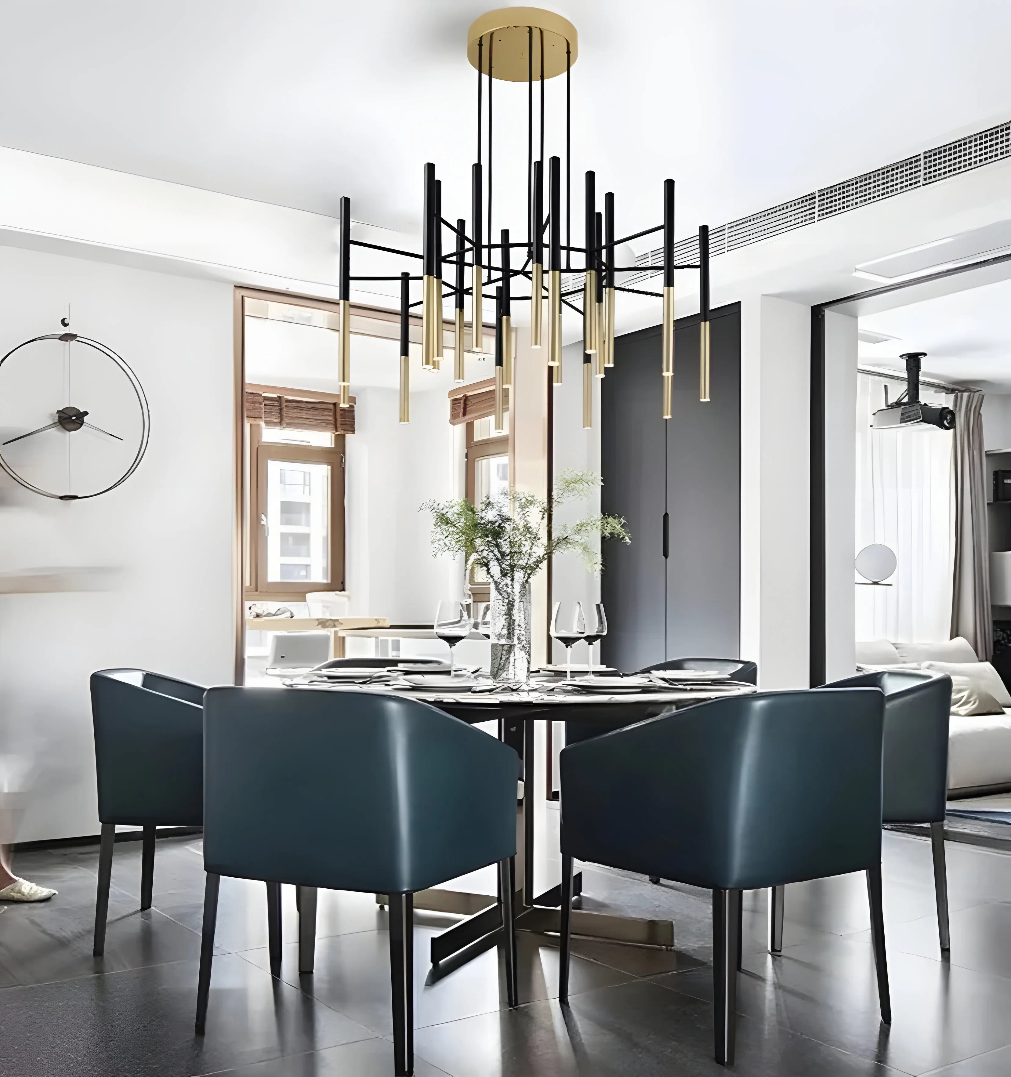 Metal Tubular Chandelier - NexioPick