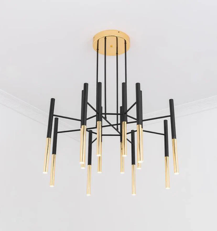 Metal Tubular Chandelier - NexioPick