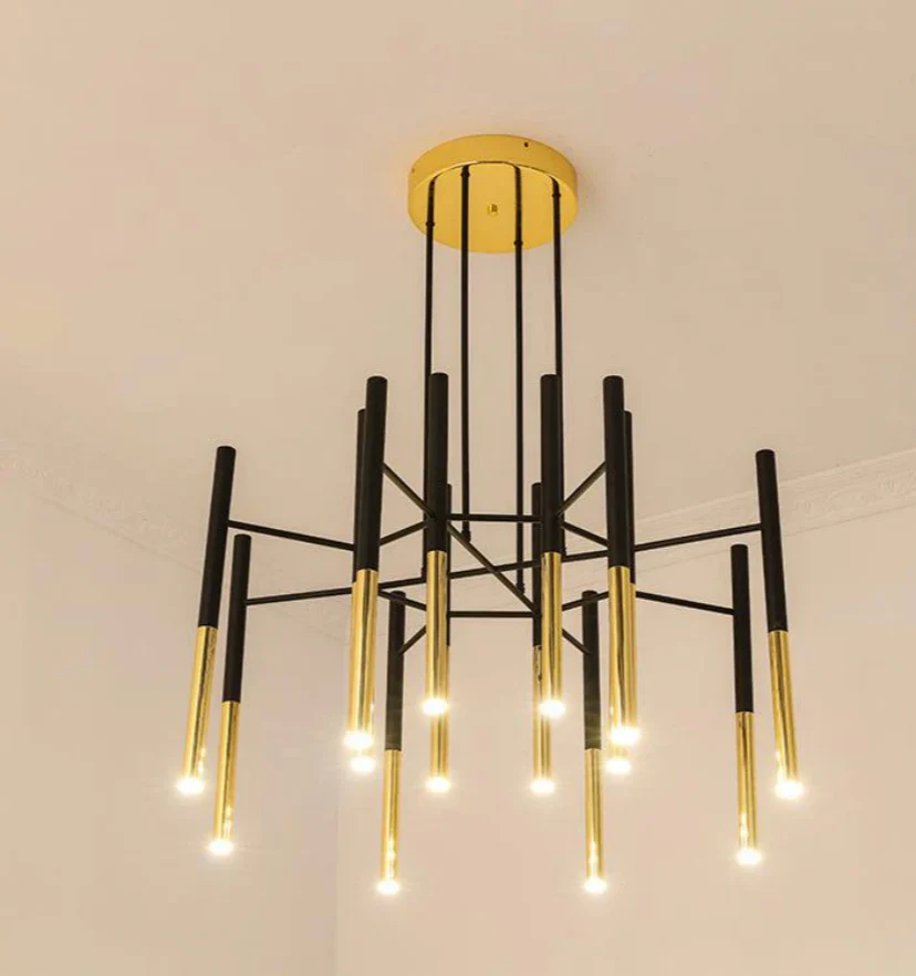 Metal Tubular Chandelier - NexioPick