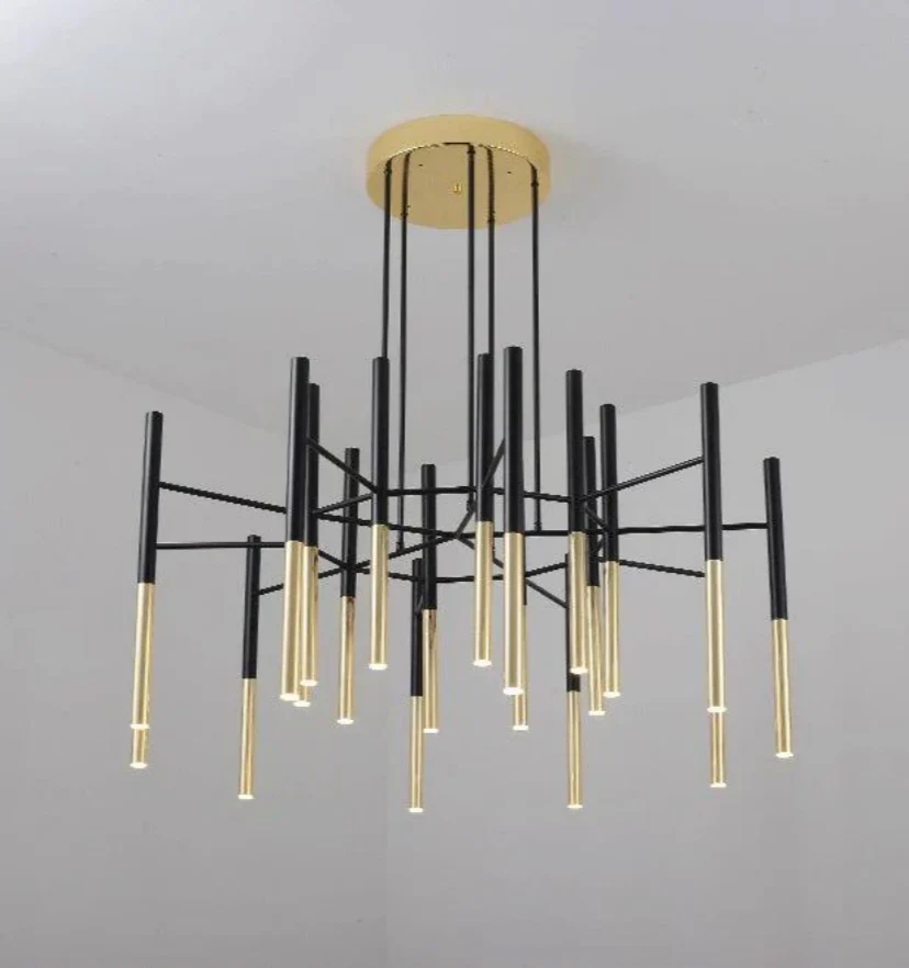 Metal Tubular Chandelier - NexioPick