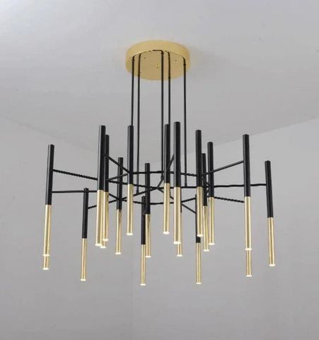 Metal Tubular Chandelier - NexioPick