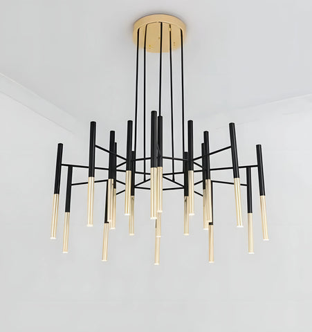 Metal Tubular Chandelier - NexioPick