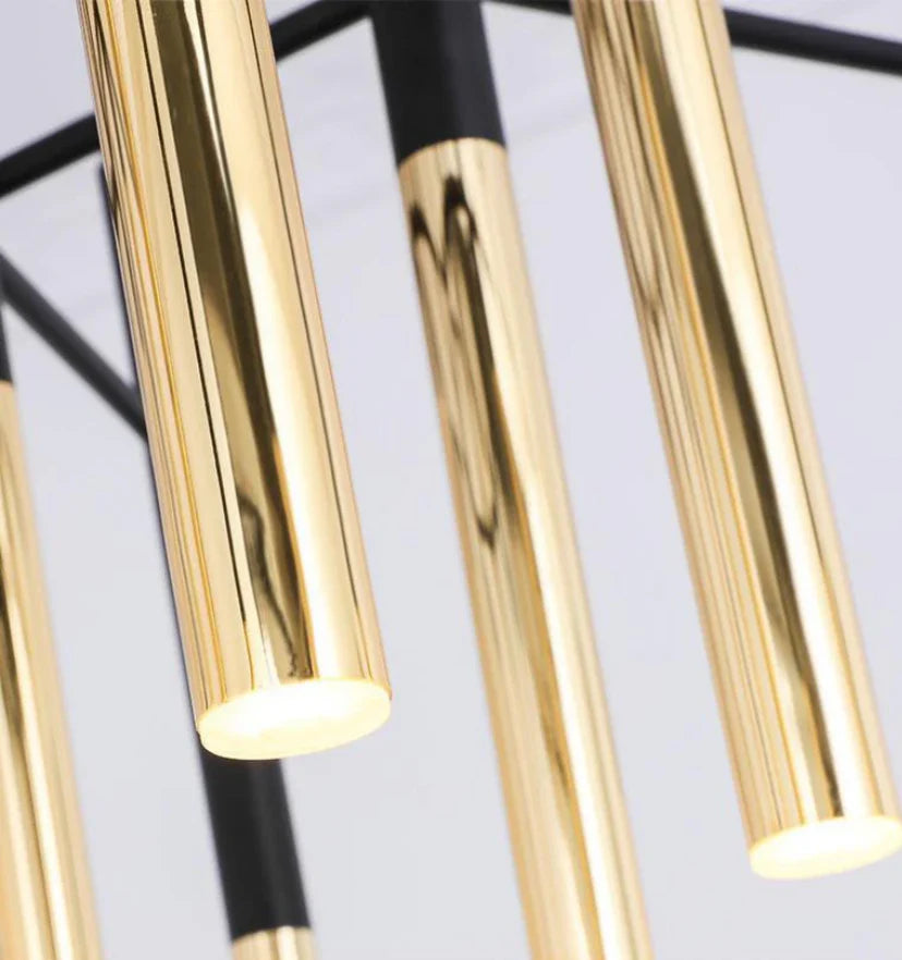 Metal Tubular Chandelier - NexioPick