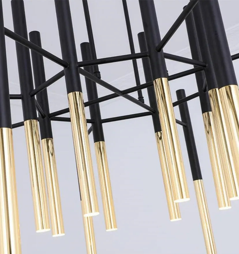 Metal Tubular Chandelier - NexioPick