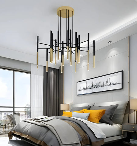 Metal Tubular Chandelier - NexioPick