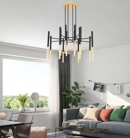 Metal Tubular Chandelier - NexioPick