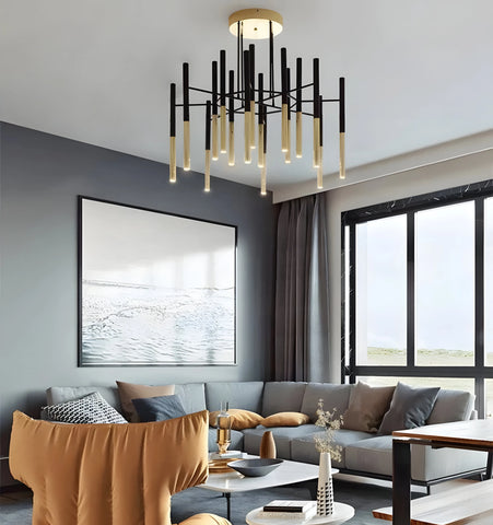 Metal Tubular Chandelier - NexioPick