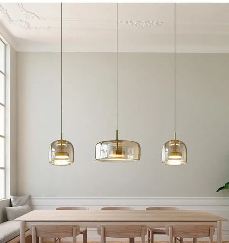 Metro Sphere Glass Pendant Lamp - NexioPick