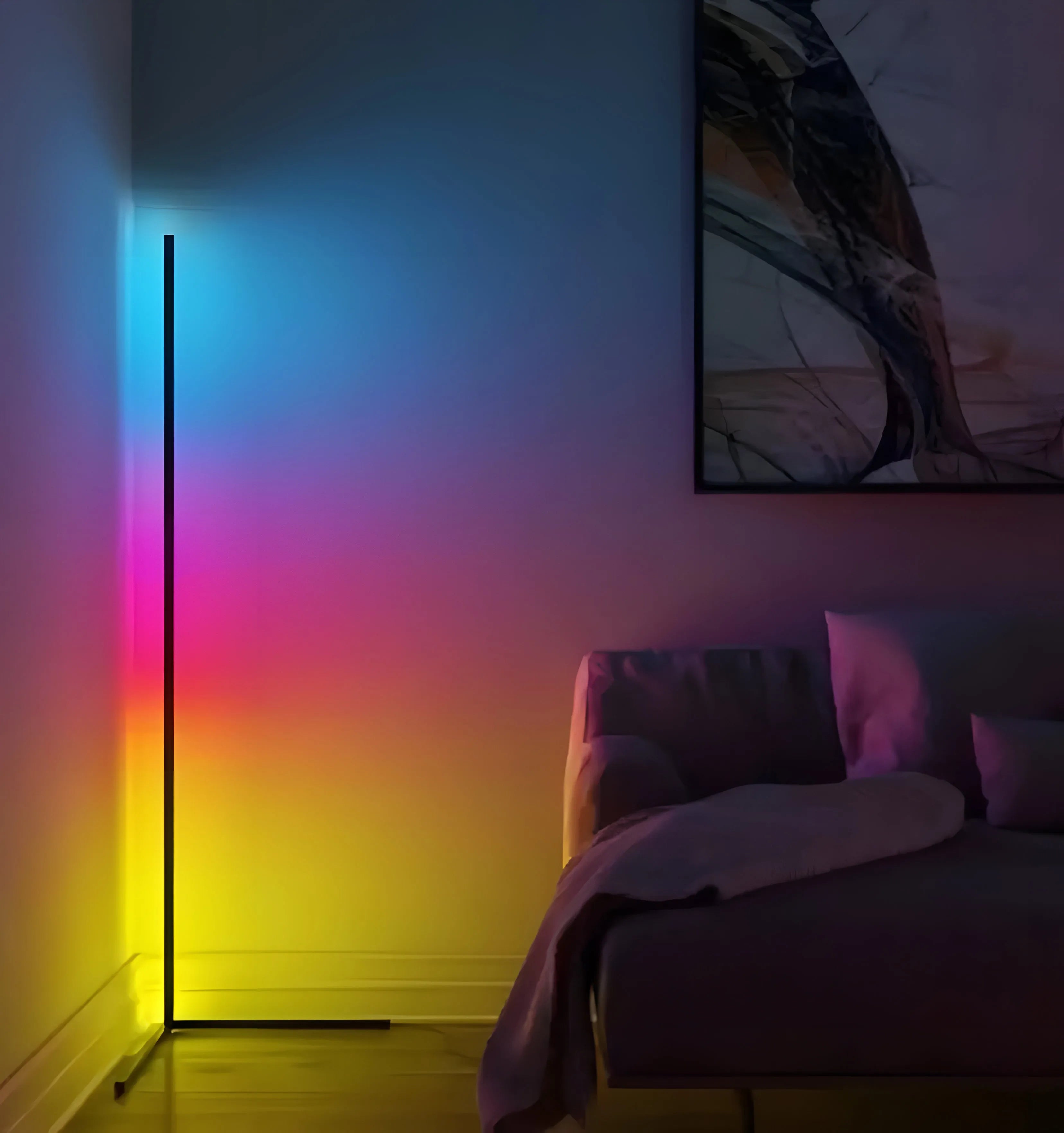 Minimalist Led Floor Lamp - NexioPick