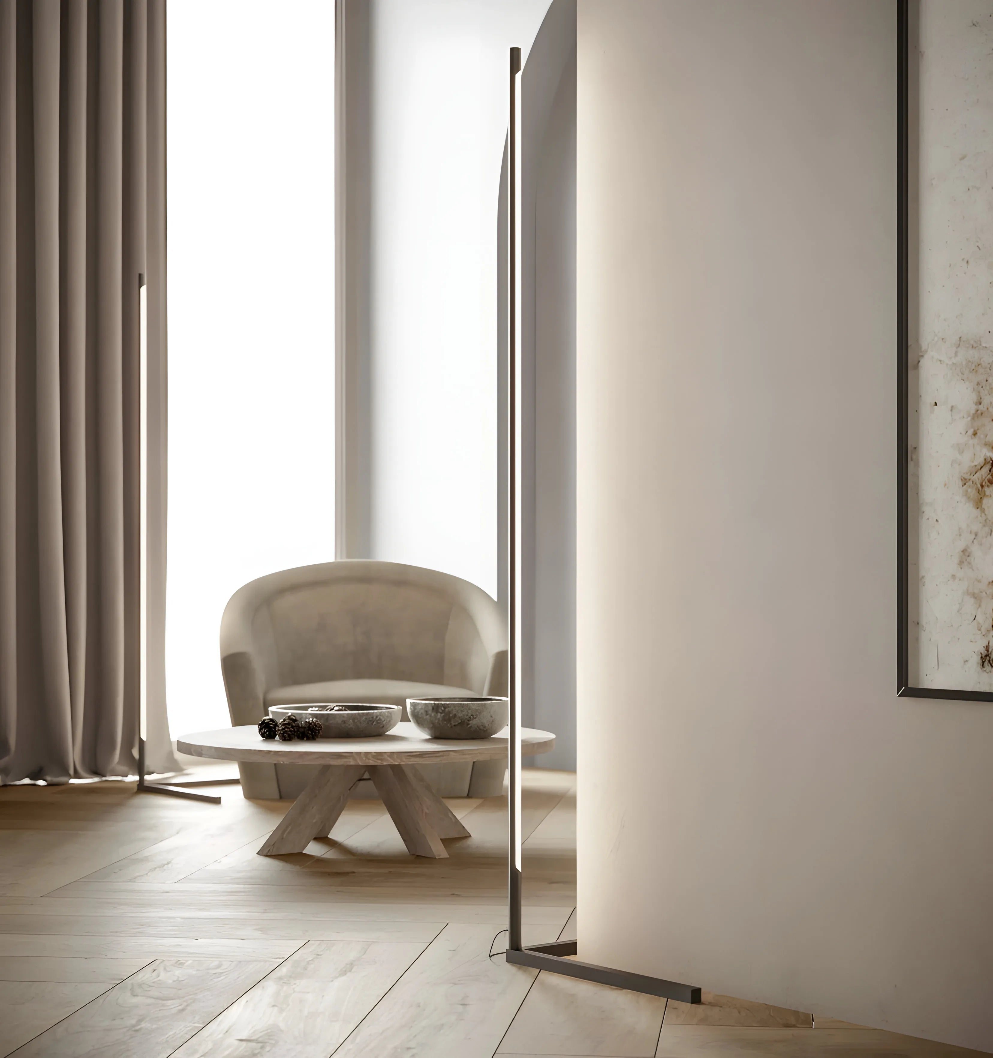 Minimalist Led Floor Lamp - NexioPick