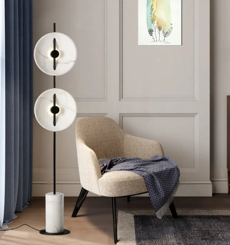Double Moon Floor Lamp - NexioPick