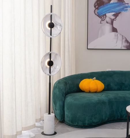 Double Moon Floor Lamp - NexioPick