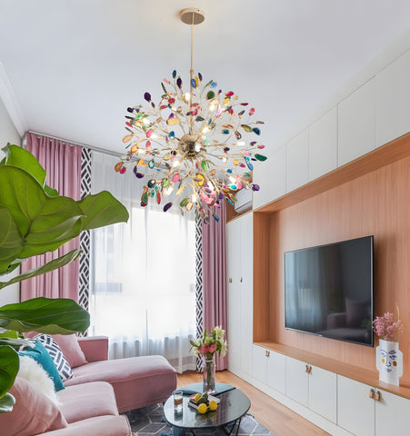 Modern Agate Chandelier - NexioPick