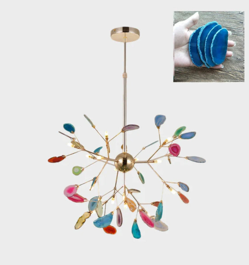 Modern Agate Chandelier - NexioPick
