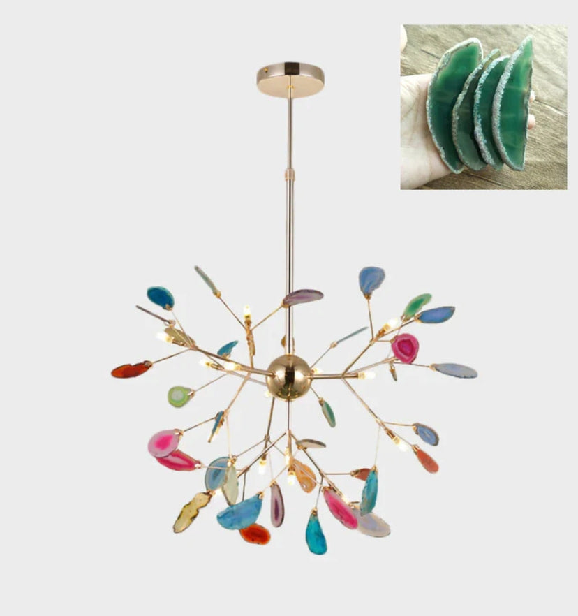 Modern Agate Chandelier - NexioPick