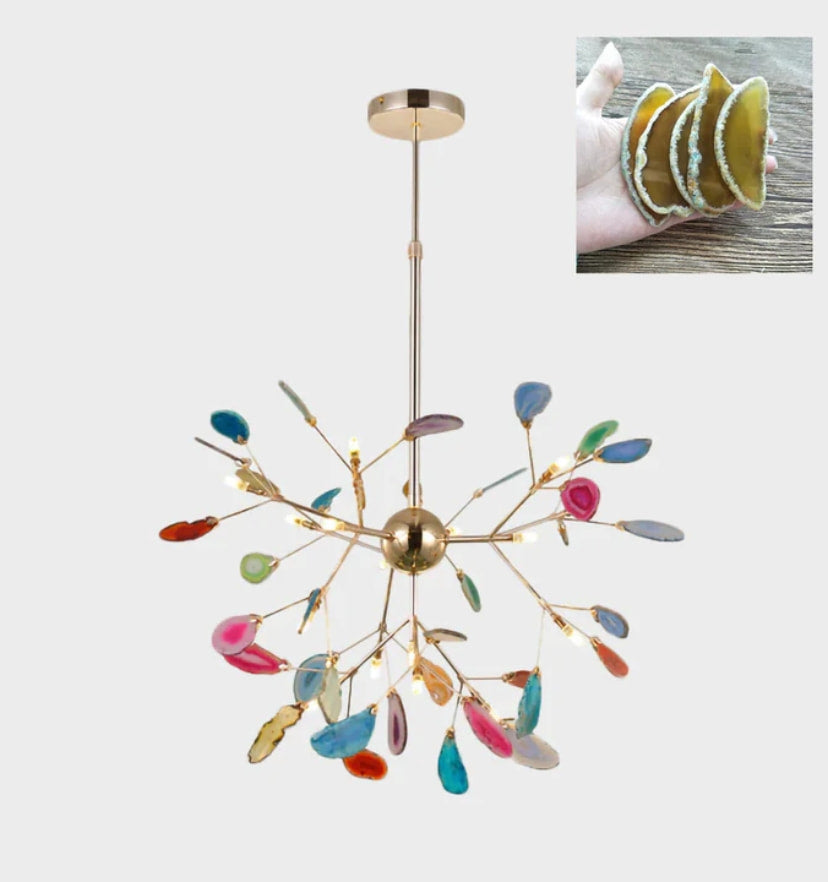 Modern Agate Chandelier - NexioPick
