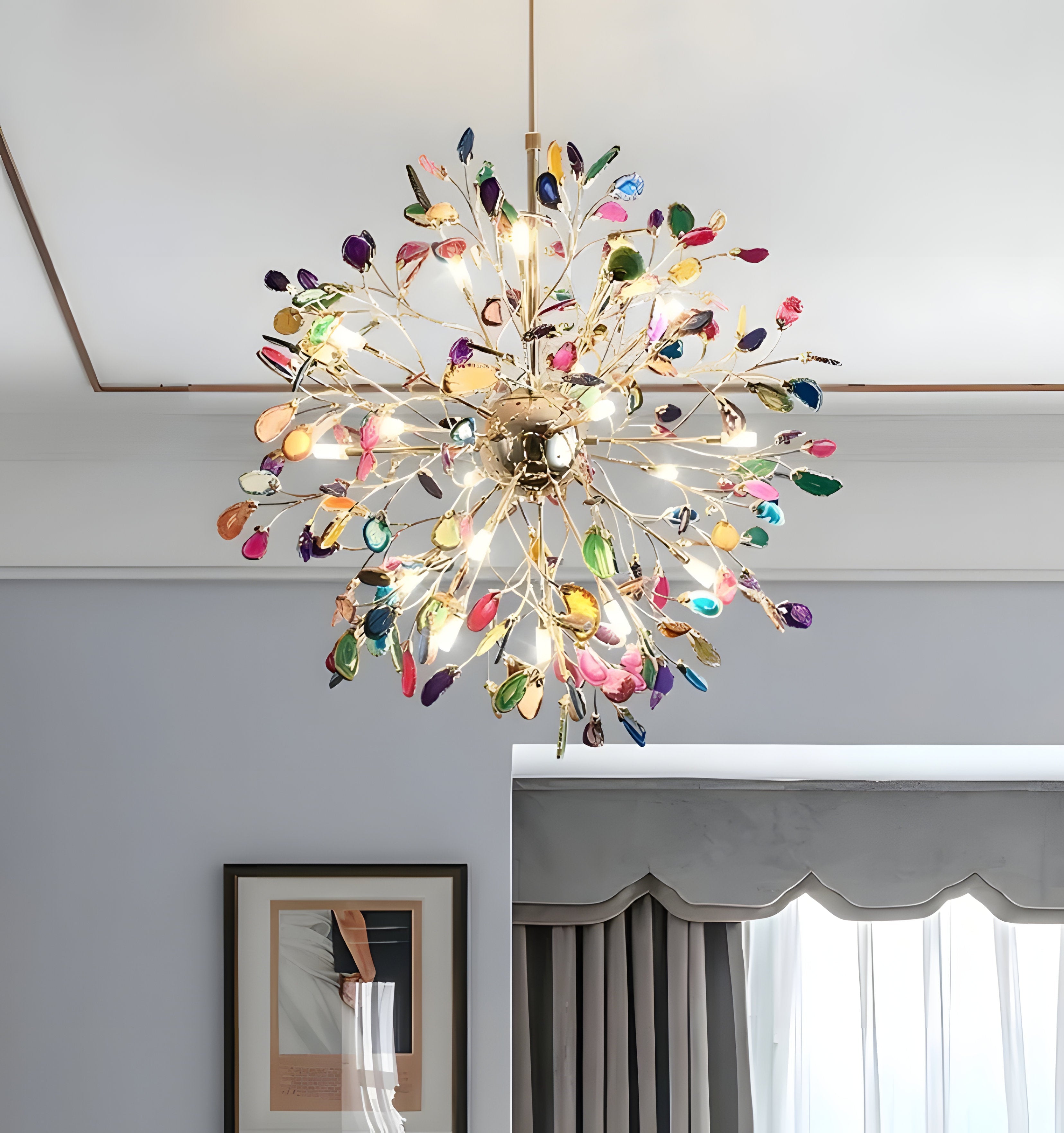 Modern Agate Chandelier - NexioPick
