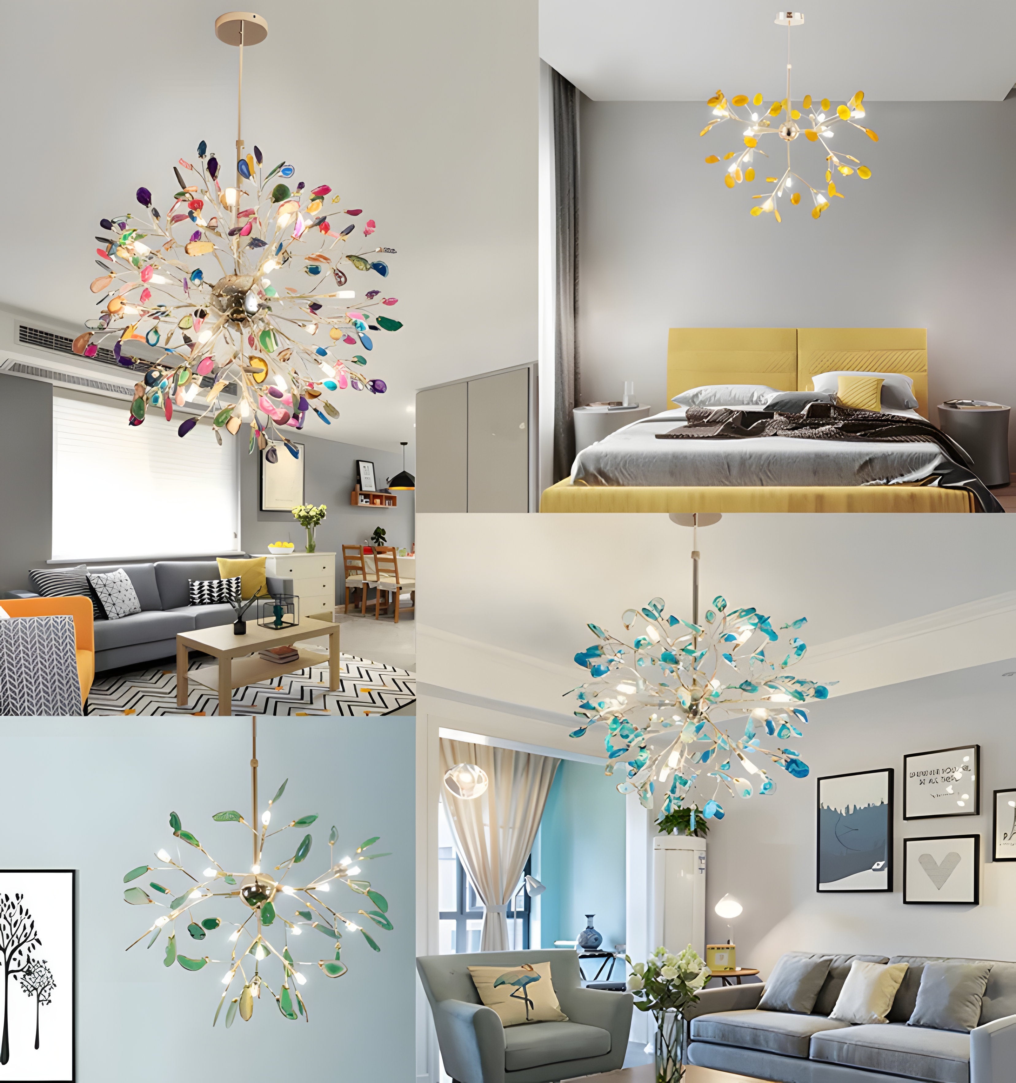 Modern Agate Chandelier - NexioPick