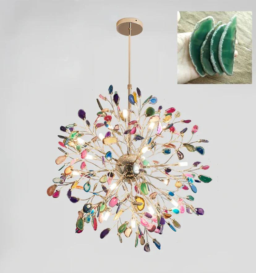 Modern Agate Chandelier - NexioPick