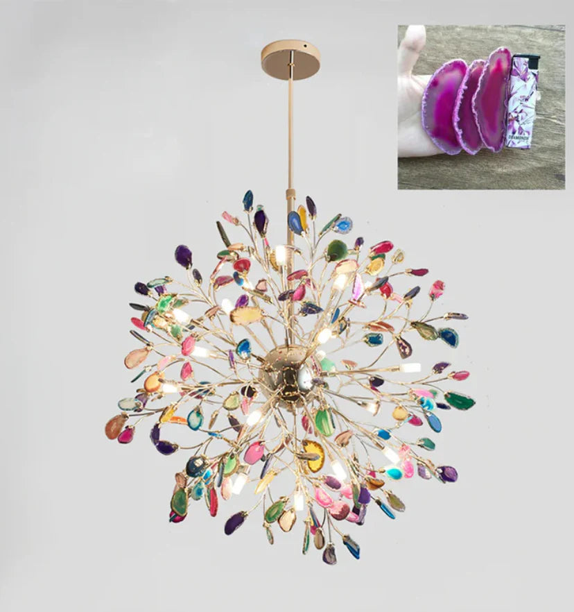 Modern Agate Chandelier - NexioPick