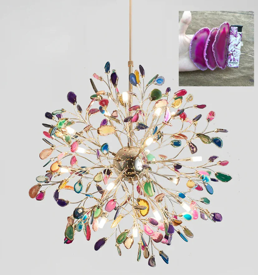Modern Agate Chandelier - NexioPick