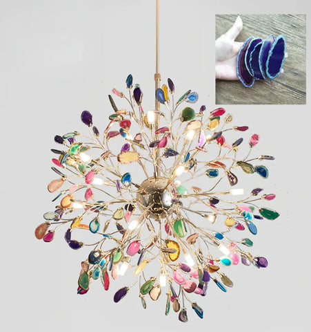 Modern Agate Chandelier - NexioPick