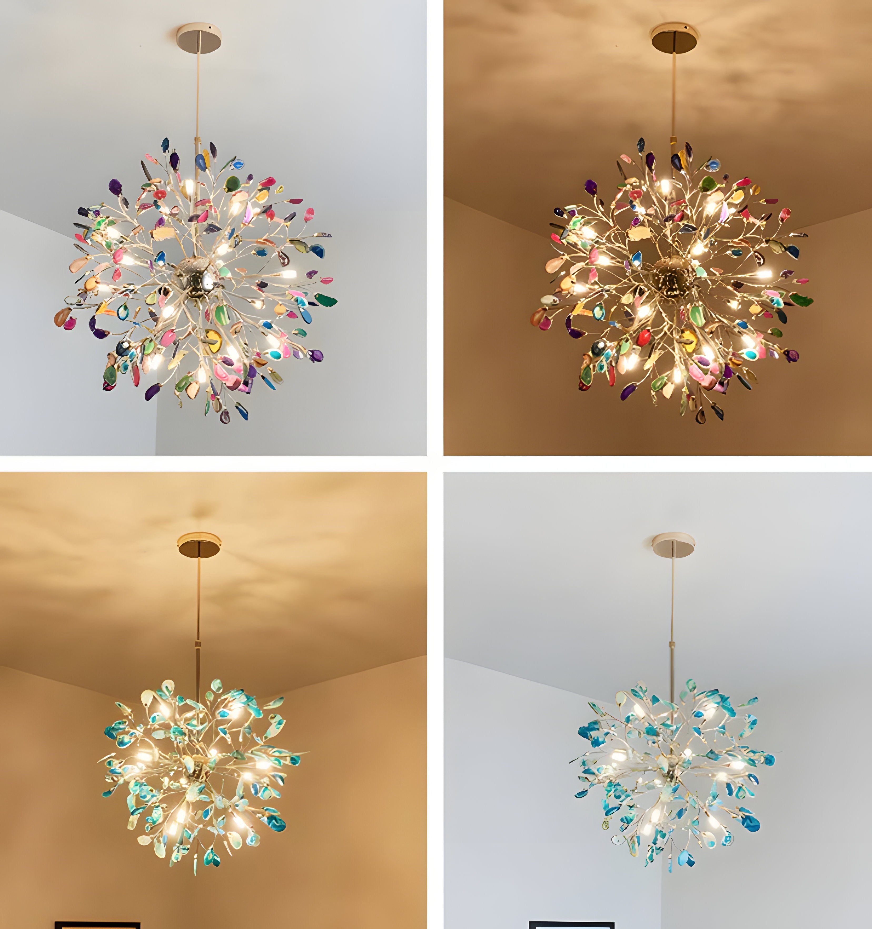 Modern Agate Chandelier - NexioPick