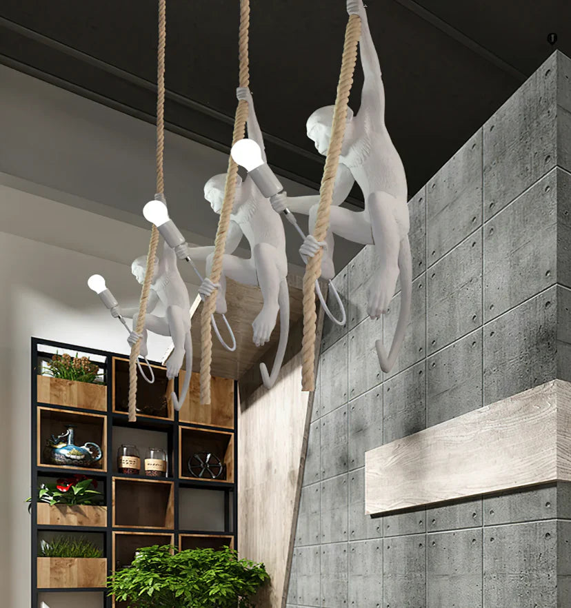 Monkey Pendnant Lamp - NexioPick