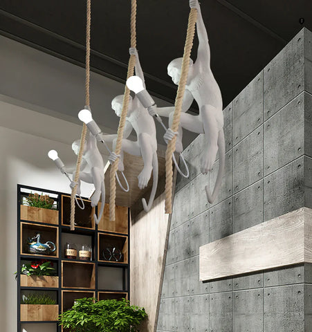 Monkey Pendnant Lamp - NexioPick