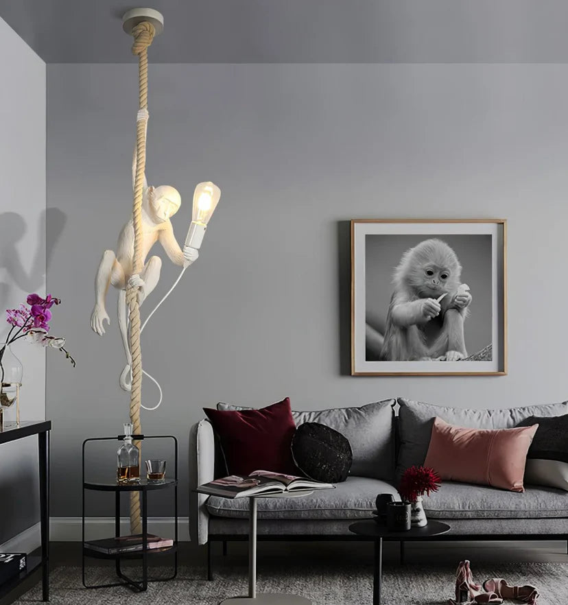 Monkey Pendnant Lamp - NexioPick