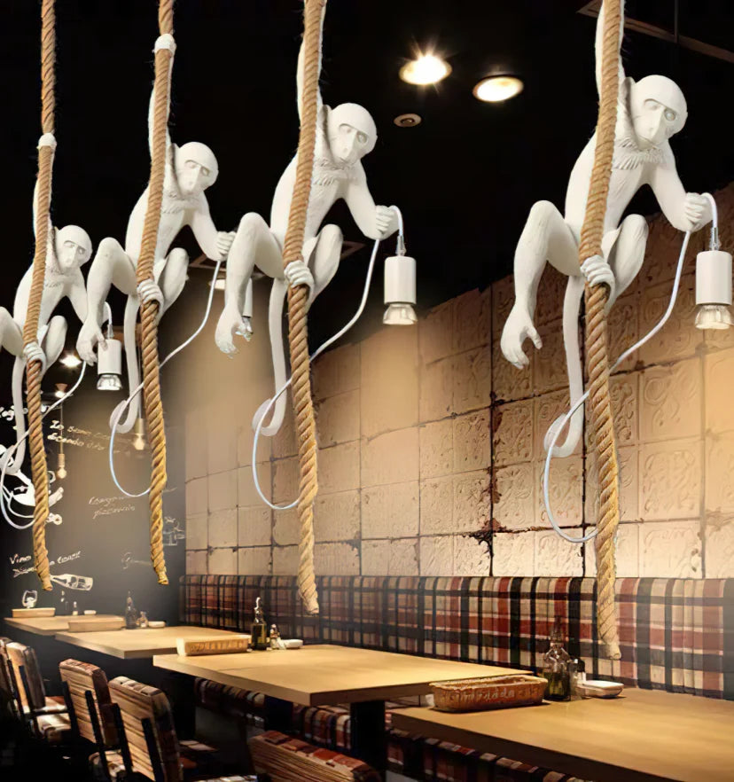 Monkey Pendnant Lamp - NexioPick