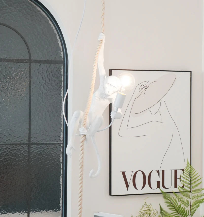 Monkey Pendnant Lamp - NexioPick