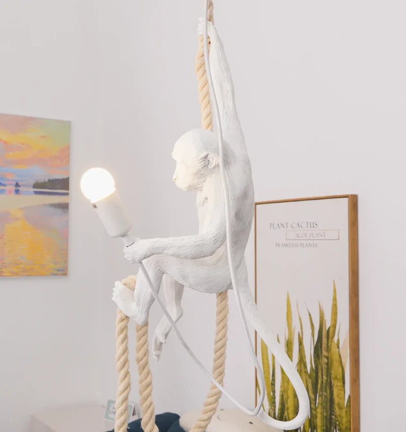 Monkey Pendnant Lamp - NexioPick