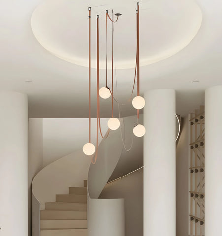 Multiple Belt Art Pendant Light - NexioPick