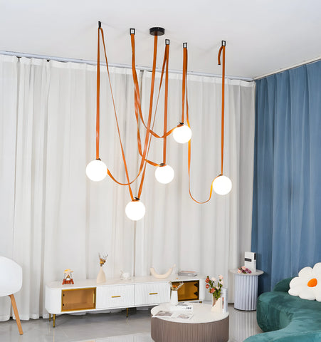 Multiple Belt Art Pendant Light - NexioPick